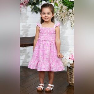 Girls Floral Dress, Size 4/5 NWT